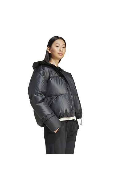 adidas W Big Baffle J Γυναικείο Μαύρο Παλτό Iv9771