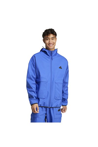 adidas Jachetă Adidas Blue pentru bărbați IY1489-E - M Ce Q4 Pr Fzhd