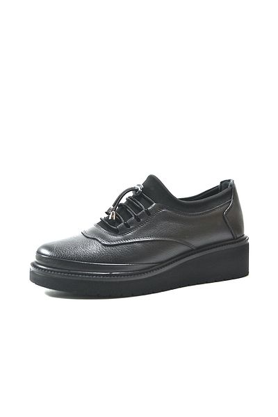 Beety 502.02 Pantofi de damă pentru mamă din piele naturală, elastic elastic, ortopedic, cu toc pană