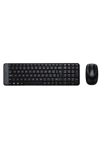 Powermaster LOGITECH MK220 Q TR SIYAH KABLOSUZ KLAVYE+MOUSE SET