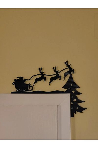 ARES CRAFT Christmas Themed Door Edge Ornament