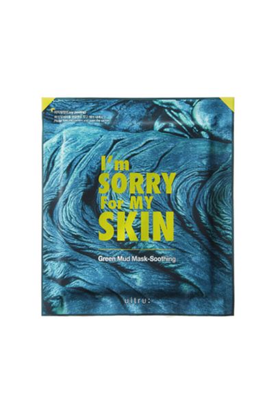 I'm Sorry For My Skin - Green Mud Soothing Sheet Mask