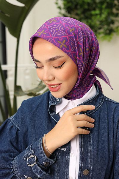 Silk Home Dog Pet Scarves - Pink, Oil Green, Salmon Colors