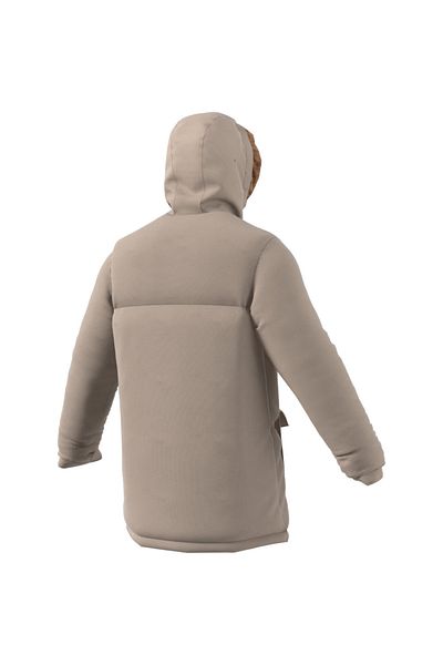 adidas Paveric Fur Par Men's Beige Coat Ix8886