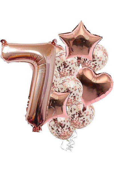 DÜVENCİ TİCARET Rose Gold Age Balloon Concept