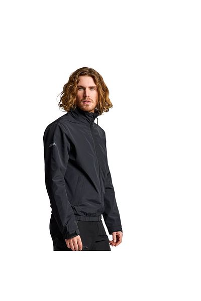 Slam Black Men's Sailing Jacket - Relaxed Fit
