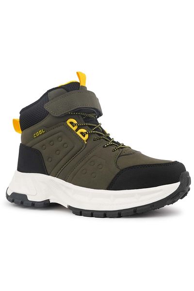 KCMN Cool Harvey Unisex Παιδικές Μπότες - Ορθοπεδική Αντιολισθητική Σόλα KHAKI