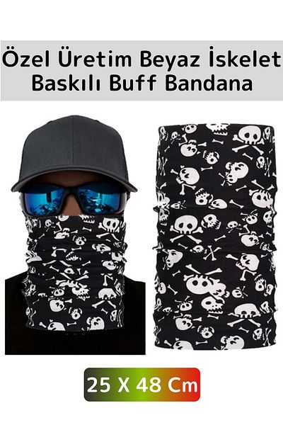 Wintoup High Quality Stylish Skull Design Motor Outdoor Sports Multipurpose Hair Neck Wrist Buff Bandana