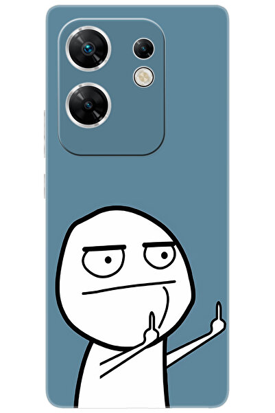 Ceppare İnfinix Zero 30 4G (X6731B) Uyumlu Kılıf Desen Baskılı Silikon Cute STK:1011 CP-ABz4rR5