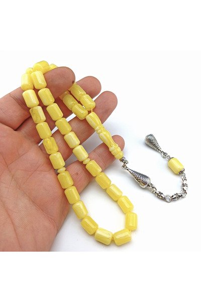 Selderesi Damla Kehribar Benzetmesi Ağır Püsküllü Beyrut Toz Kehribar Tesbih