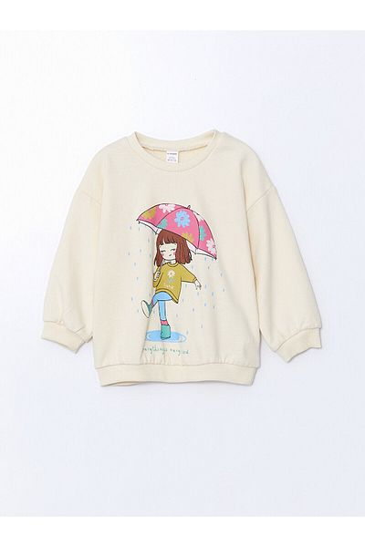 LC Waikiki Lcwk Crew Neck Girls Sweatshirt
