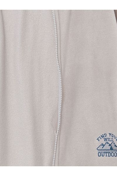 LC Waikiki Lcwk Basic Baby Boy Zippered Sweatshirt
