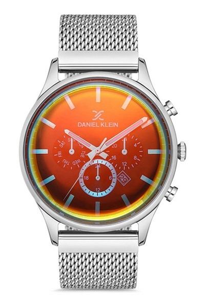 Daniel Klein Dk 013454 A-01 Moody Colorful Glass Men's Wrist Watch
