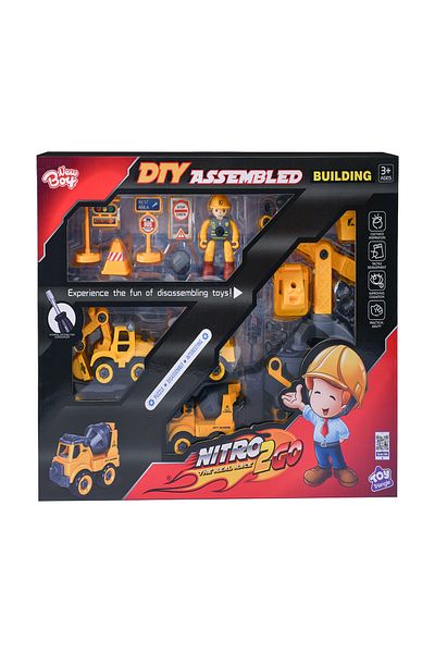 Nitro2go Assembling Car Set Building (24pcs)