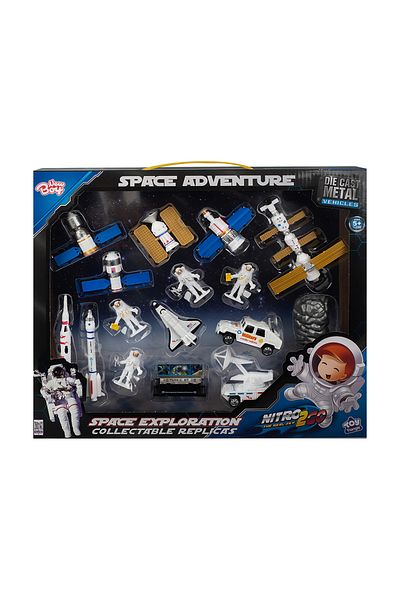 Nitro2go Die-Cast Metal Space Adventure (17pcs)