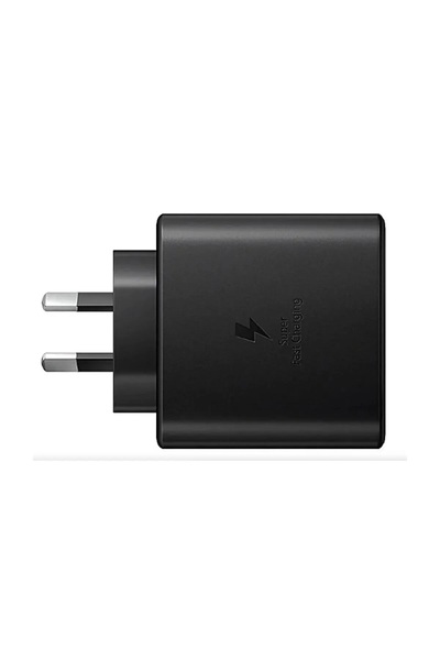 starefsane Samsung Galaxy S23 Ultra Uyumlu 45 Watt Hızlı Şarji Aleti - Usb-c Adaptör Ve Kablo - Siyah
