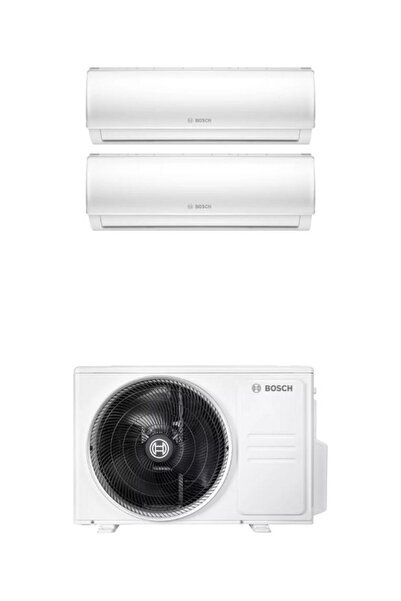 Bosch A++ 28000 BTU 1 Dış + 2 İç Ünite (12000 + 18000 BTU) Multi Inverter Klima