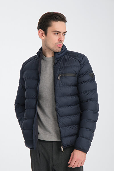 Frappoli Чоловічий надувний пуховик - на блискавці з кишенями
