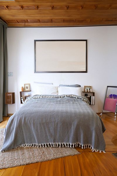 Koza Mix towel Double Bedspread Black 200 X240 Cm