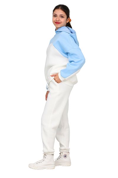 ERDEM KIDS Κοριτσίστικο λάστιχο ποδιών με γαρνιρισμένο υπερμεγέθη 3 κλωστές, βαμβακερή φόρμα εσωτερικά