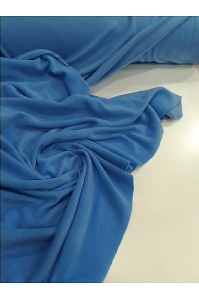 GÜN&AY TEKSTİL Blue Fleece Winter Shawl-Shoulder Shawl