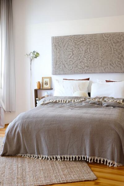 Koza Mix towel Καφέ Διπλό Κρεβατάκι με κρόσσια/Πικέ 200 Χ230 Εκ