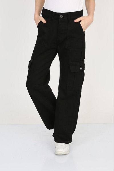 Zaziko Kids Girl's Spanish Leg Trousers - Pnt.0013-Z
