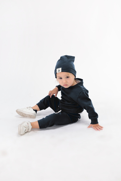 BABYSİ KİDS CLUB طقم ملابس أطفال ورضع مكون من 3 قطع من القطن المضلع