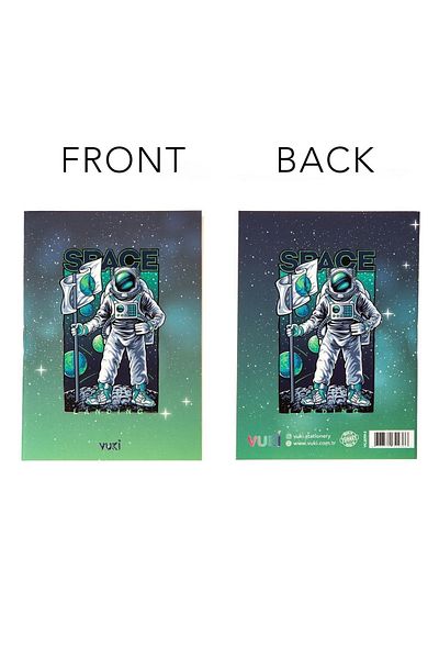 VUKİ Tiny Notebook (Astronaut)