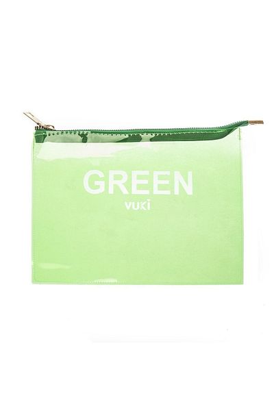 VUKİ Colorful Zippered Transparent File (A5)