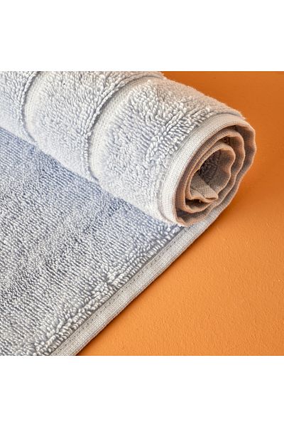 Bella Maison Πετσέτα ποδιών Dorita Premium 100% βαμβακερή γαλάζια (50x70 cm)