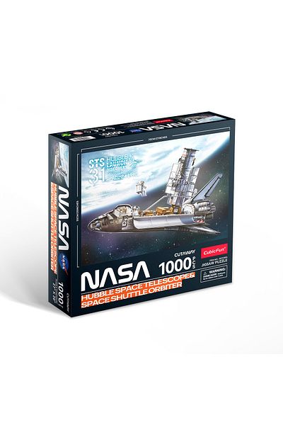 Cubic Fun Cubicfun Puzzle Hubble+Discovery 1000 Pieces