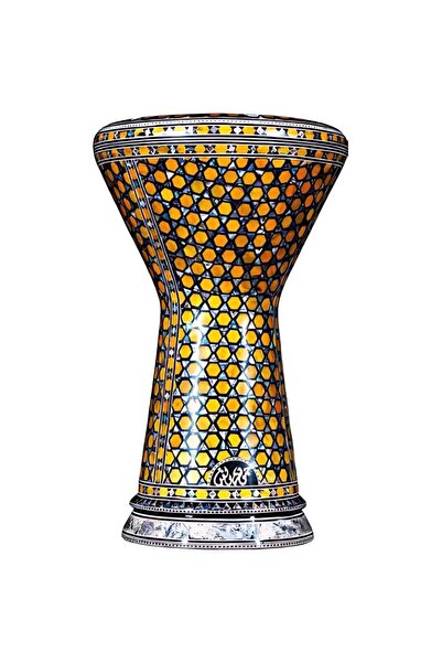 Gef Elfan B23-6079 Gerçek Mavi Sedef Darbuka 23 Cm