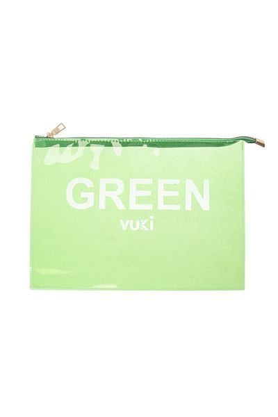 VUKİ Colorful Zippered Transparent File (A4)
