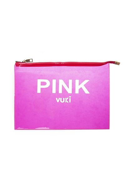 VUKİ Colorful Zippered Transparent File (A4)