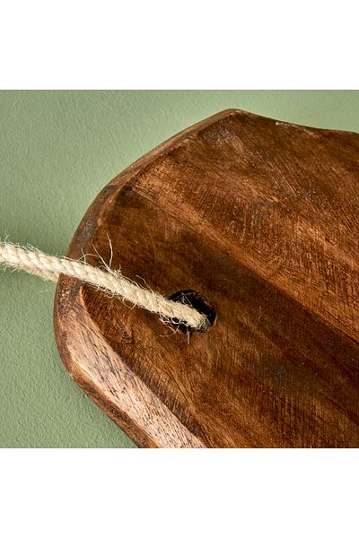 Bella Maison Handcraft Presentation Plate Natural (34X26X2 cm)
