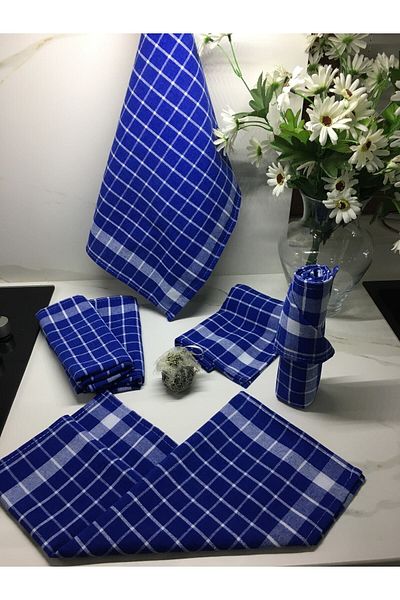 Koza Mix towel Салфетка за кухненски принадлежности, 4', 50x70 см, синя, кепър, немска