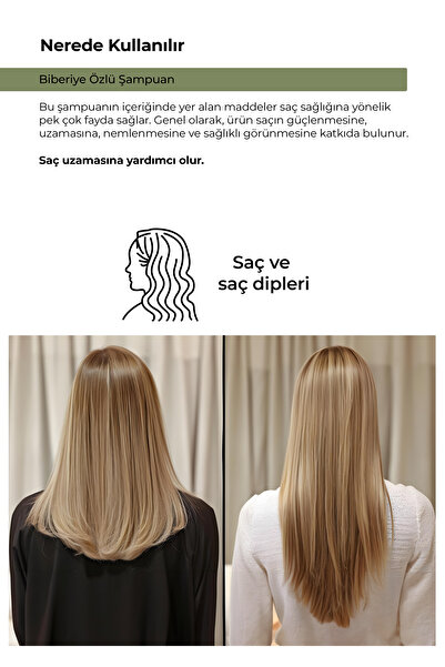 ZİSHUBEAUTY Biberiye Şampuan