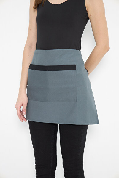 Monki Haus طارد المياه مقاوم للبقع مقهى باريستا السيراميك المعجنات كوك النادل زهرة مطعم مقهى Apron النساء المئزر