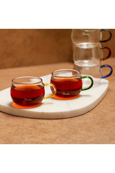 Perotti Cozy 6 Piece Glass Mug 150 ml