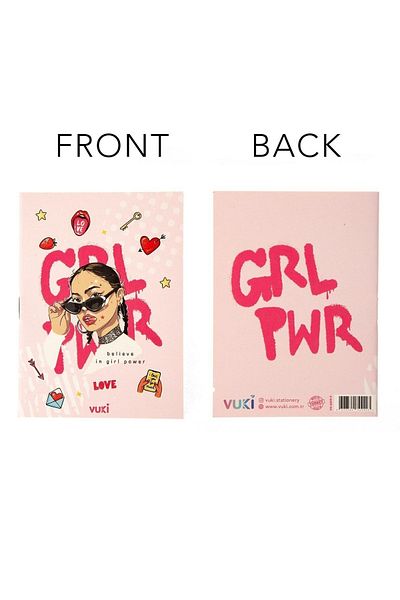 VUKİ Little Notebook (Girl Power)