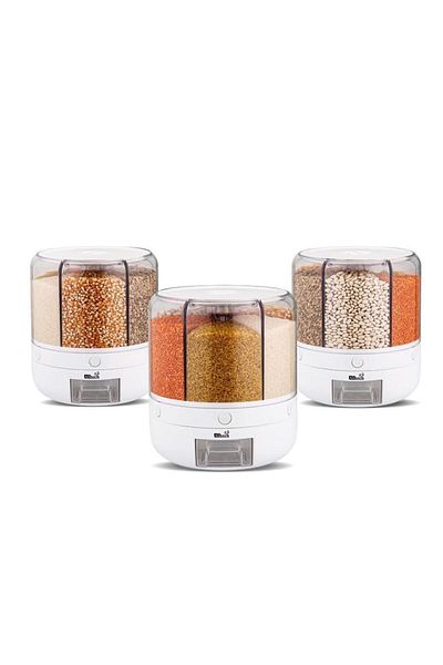 ALİTECH Spice Spoon and Trivet Gift - Pulses Storage Organizer