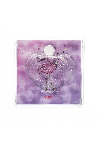 VUKİ Glitter and Watery Patterned Cube Memo Pad