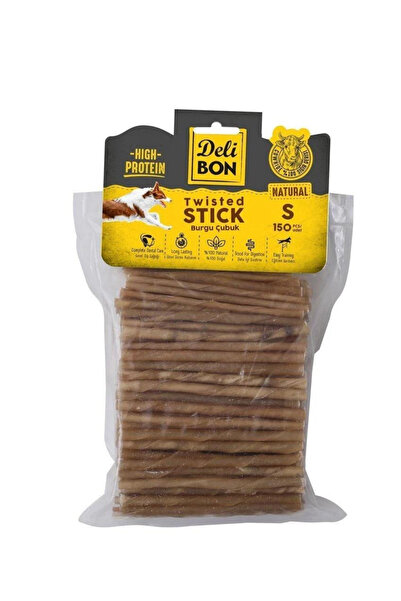 Delibon DELİBON DERİ BURGU ÇUBUK İNCE BOY 150Lİ PAKET NATUREL İNCEX150AD.