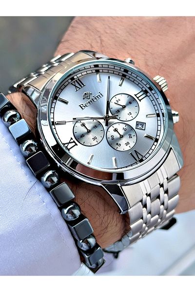 Bentini Bentini Function Men's Watch with Bracelet Gift