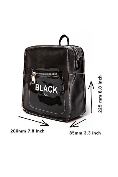 VUKİ Mini rucsac transparent colorat