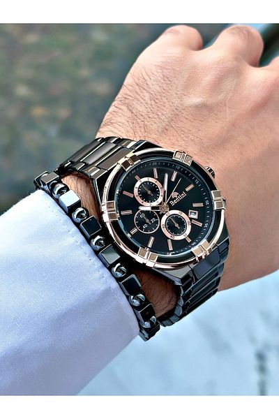 Bentini Bentini Function Men's Watch with Bracelet Gift