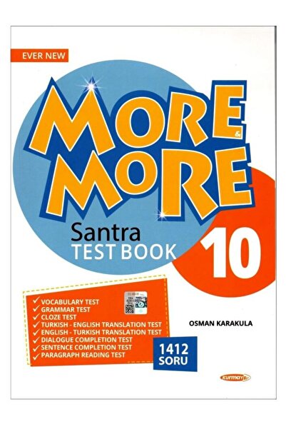 Kurmay Yayınevi More & More 10. Sınıf Santra Test Book - Güncel Basım - More ...
