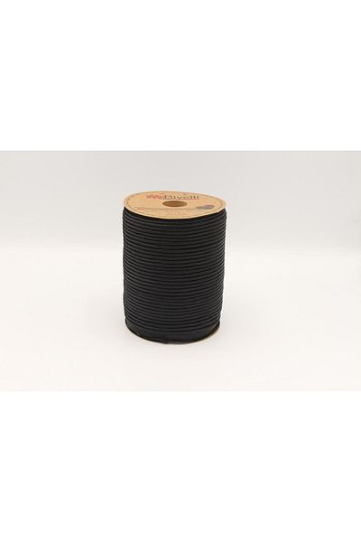 Biyelli Σατέν Κορδόνι Piping Μαύρο 13mm
