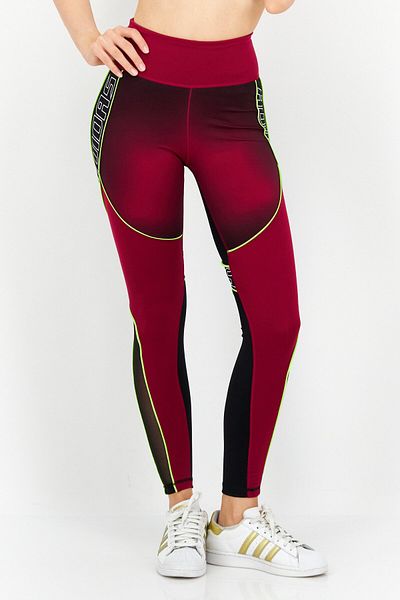 adidas Women Sportswear Fit Training Leggings, Burgundy Combo